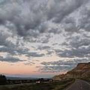 Colorado Sunrise I-70 0215 Poster