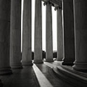 Columns Of The Thomas Jefferson Memorial Poster