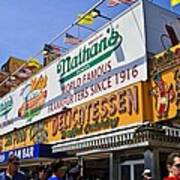 Coney Island Dogs Poster