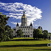 Connecticut Capitol Bulding Poster