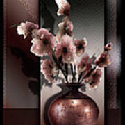 Contemporary Spring Blossoms Poster