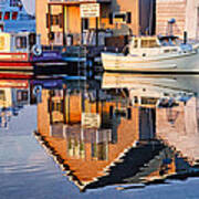 Copper Harbor Reflections Poster