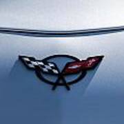 Corvette C5 Badge Poster