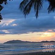 Costa Rica Sunset Poster