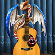 Country Music Dragon Poster