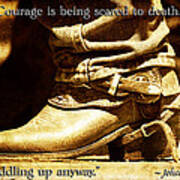 Courage Via John Wayne Poster