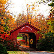 Covered Bridge Farm Poster