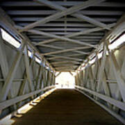 Covered Bridge Poster