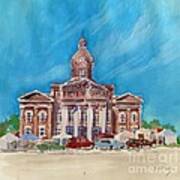 Coweta County Courthouse Painting Poster