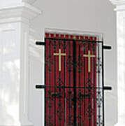 Key West Church Doors Poster