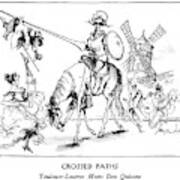 Crossed Paths
Toulouse-lautrec Meets Don Quixote Poster