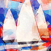 Cubic Sails Poster