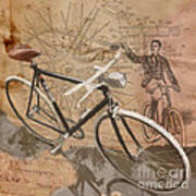 Cycling Gent Poster