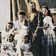 Czar Nicholas Ii & Family Poster