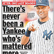 Daily News Front Page Derek Jeter Poster