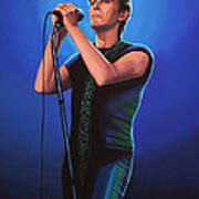 David Bowie 2 Painting Poster