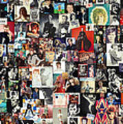 David Bowie Collage Poster