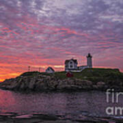 Dawn At The Nubble Poster
