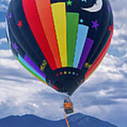 Day And Night - Hot Air Balloon Poster