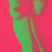 Dayglo Nude Poster