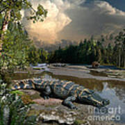 Deinosuchus Poster