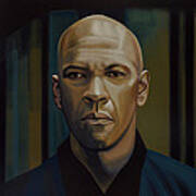 Denzel Washington In The Equalizer Painting Poster