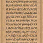 Desiderata Poster