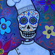 Dia De Los Muertos Cocinero Poster