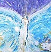Healing Angel Apparition Of Angels Poster