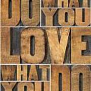 Do What You Love Poster
