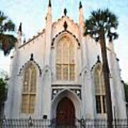 Downtown Charleston Church Poster