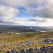 Dramatic Landscape Of The Aran Islands Poster