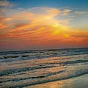 Dreamy Gulf Coast Sunset Poster