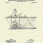 Dredger 1900 Patent Art Poster