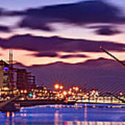 Dublin Docklands At Dawn / Dublin Poster