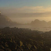 Early Morning Fog At Quoddy Poster
