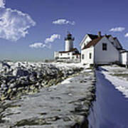 Eastern Point Lighthouse Poster