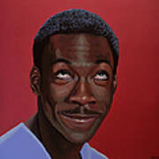 Eddie Murphy Painting Poster