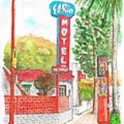 El Rio Motel, Glendale, California Poster