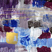 Elemental- Abstract Expressionist Painting Poster