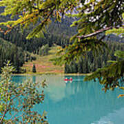 Emerald Lake British Columbia Poster