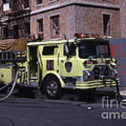 Engine 94 Fdny Lime Poster