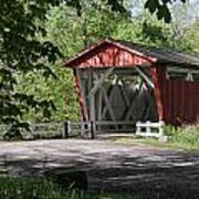 Everett Rd Covered Bridge Poster