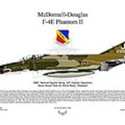F-4e Phantom Ii Poster