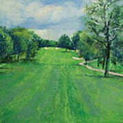 Fairway To The 11th Hole Poster