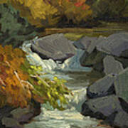 Fall Colors At Bishop Creek Poster
