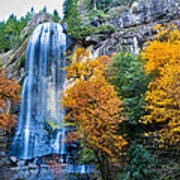 Fall Silver Falls Poster