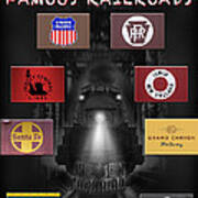 Famous Railroads Poster
