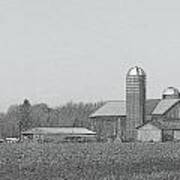 Farm Of Newaygo County Michigan Poster