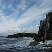 Farne Island Cliffs 2 England Poster